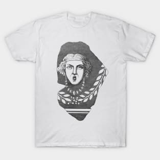 Dramatic Feminine Face (1862) T-Shirt